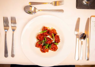 meatballs on a plate