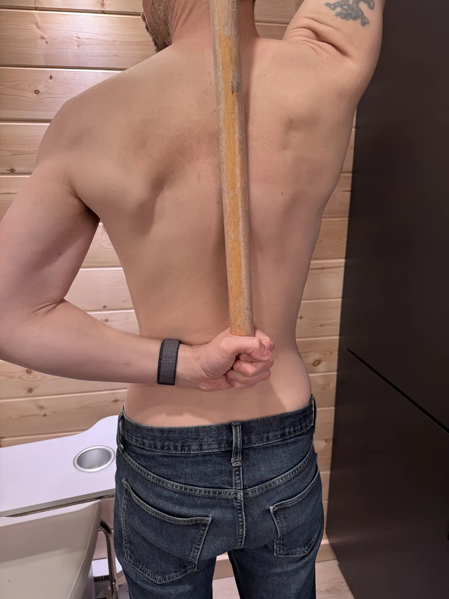 treatment table inside an air-conditioned room